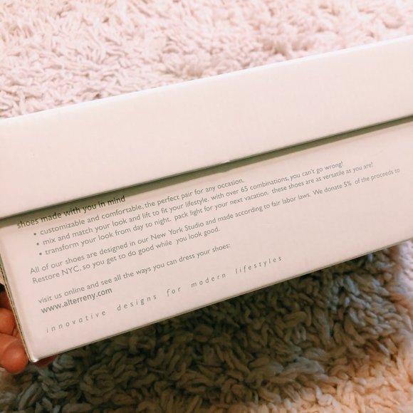 Alterre Mist Grey Sandal w/ Interchangeable Strap - Picture 13 of 15